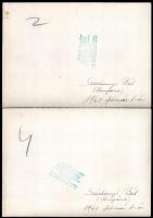 cca 1939-1941 Bp., Társasági rendezvények, események (Vigadó, Gellért és Hungária szálló, stb.), 12 ...