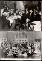 cca 1939-1941 Bp., Társasági rendezvények, események (Vigadó, Gellért és Hungária szálló, stb.), 12 ...