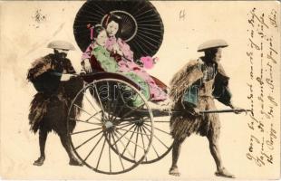 1907 Japanese folklore, rickshaw (EK)