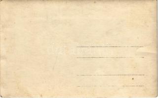 1923 Siófok, "Ilyen finom a valorizált habos kávé!" művészlap pincérrel a strandon (EK)