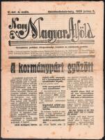 1939 Hódmezővásárhely, Nagy Magyar Alföld V. évfolyam 4. szám