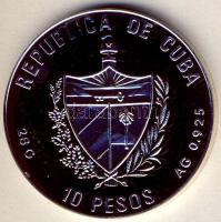 Kuba 1990. 10P Ag "Olimpia-kosárlabda" T:PP
