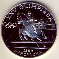 Andorra 1990. 20D Ag "Olimpia-lovaglás" T:PP Csak 15.000db!