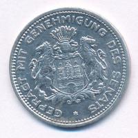 Németország / Weimari Köztársaság / Hamburg 1923. 5/100M Al szükségpénz T:1-,2 Germany / Weimar Repu...