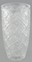 Ólomkristály váza 31 cm hibátlan
