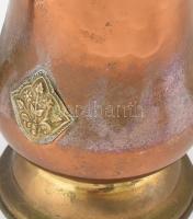 Iparművész réz asztali szett, 3 db