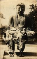 1934 Kamakura, Kotoku-in, The Great Buddha. photo (EK)