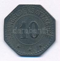 Németország / Flensburg 1917. 10pf Zn szükségpénz T:2 Germany / Flensburg 1917. 10 Pfennig Zn necessity money (notgeld) C:XF