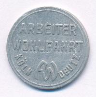 Németország / Weimari Köztársaság / Köln-Deutz ~1920. 5pf Al szükségpénz T:2-
Germany / Weimar Repu...