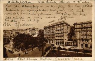 1934 Genova, Genoa; Hotel Savoia & Majestic (EK)