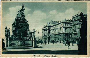 1937 Trieste, Trst; Piazza Unitá / square (EK)