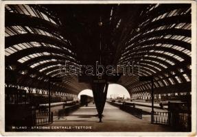 Milano, Milan; Stazione Centrale, Tettoie / railway station, trains (EK)