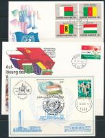 Hungarika 30 db bélyeg és 9 db boríték / Hungarika 30 stamps + 9 covers