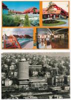 Kb. 50 db MODERN magyar város képeslap / Cca. 50 modern Hungarian town-view postcards