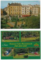 Kb. 50 db MODERN magyar város képeslap / Cca. 50 modern Hungarian town-view postcards