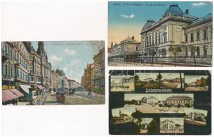 19 db RÉGI történelmi magyar város képeslap vegyes minőségben / 19 pre-1945 historical Hungarian tow...