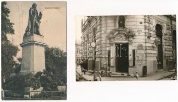 19 db RÉGI történelmi magyar város képeslap vegyes minőségben / 19 pre-1945 historical Hungarian tow...