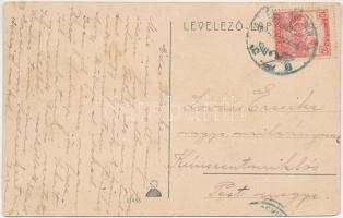 Érsekújvár, Nové Zámky; Komáromi út / street (EK)