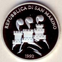 San Marino 1992. 1000L Ag "Olimpia" T:PP