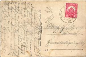 1929 Kisterenye (Bátonyterenye), Római katolikus templom, autó, Árpád utca (r)