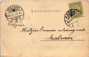 1902 Kassa, Kosice; látkép. László Béla kiadása / general view (EK)