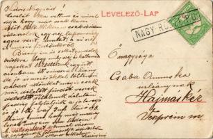 1910 Nagyrőce, Gross-Rauschenbach, Velká Revúca; Vasas gyógyfürdő, Fürdői út / spa and road to the s...