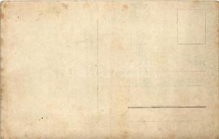 Belgrade, Belgrád; Studenicka ulica / street, tram, WWI destroyed buildings. photo (fl)