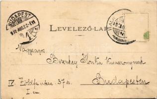 1902 Balatonföldvár, Gróf Zichy Andor és Gróf Széchenyi Viktor nyaralója. Klösz György Art Nouveau, ...
