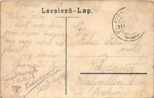 1911 Balatonföldvár, Széchenyi Imre gróf szobor (Rb)