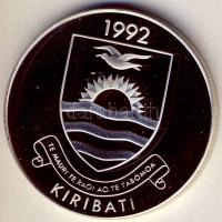 Kiribati 1992. 20$ Ag "Olimpia-vitorlázás" T:PP