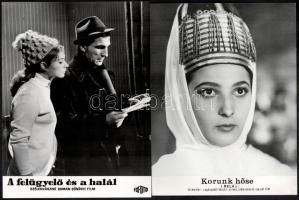 Női kalapok (eltérő korok, változó kultúrák és múló divatok) a filmekben, 11 db vintage produkciós filmfotó, ezüstzselatinos fotópapíron, 18x24 cm