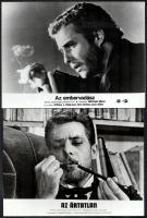 Dohányzás különféle filmek egy-egy jelenetében (cigarette, pipa, szivar, vízipipa), 13 db vintage produkciós filmfotó, ezüstzselatinos fotópapíron, 18x24 cm