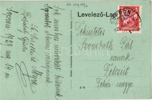 1929 Sopron, Széchenyi tér, Domonkos templom