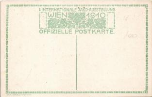 1910 Vienna, Wien, Bécs; I. Internationale Jagd Ausstellung, Luna Park, Lunabahn / I. Nemzetközi Vad...