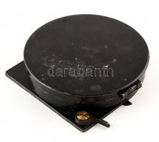 1915 M15 típusú tüzérségi iránytű Otto Ganser - Wien fedlapján, rézbe karcolt Közép-Európa térképpel...