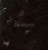 1915 M15 típusú tüzérségi iránytű Otto Ganser - Wien fedlapján, rézbe karcolt Közép-Európa térképpel...