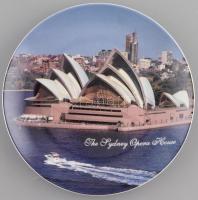 Balexed emlék tányér, a Sidney opera képével díszítve, jelzett, hibátlan, d:20cm