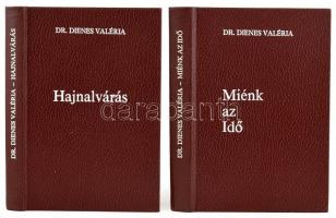 Dienes Valéria 2 munkája: Miénk az idő.; Hajnalvárás. Bp.,1983, Szent István Társulat. Kiadói műbőr-kötés.