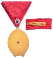 1964. "A Munka Érdemrend" arany fokozata, aranyozott és zománcozott bronz kitüntetés mells...