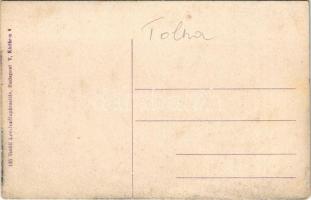 Dombóvár, Újdombóvár; Fő tér, Burger Adolf üzlete. Vasúti levelezőlapárusítás 195. (EM)