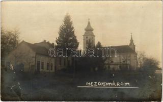 1928 Mezőkomárom, templomok. photo