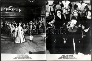 1969 ,,Anna ezer napja" című angol film jelenetei és szereplői (köztük Richard Burton és Genevé...