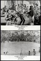 ,,Lázadás a Bountyn" című amerikai film jelenetei és szereplői (köztük Marlon Brando), 21 db vi...