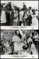 cca 1972 ,,A látnok asszony című kubai film jelenetei és szereplői, 21 db vintage produkciós filmfotó, ezüstzselatinos fotópapíron, 18x24 cm