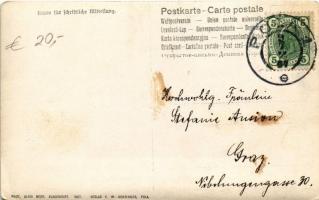 1907 SMS Babenberg az Osztrák-Magyar Haditengerészet Habsburg-osztályú pre-dreadnought csatahajója /...