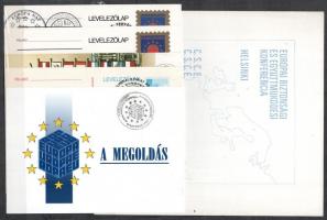 Kis Európa gyűjtemény magyar és külföldi bélyegekből, blokkokból stb. Érdemes megnézni!