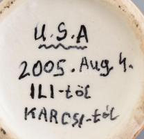 4 db mini sörös korsó, Salzburg vára, San Franciscó-i kábelvasút egyik kocsija, Brüsszel címere, mün...