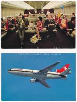 9 db MODERN motívum képeslap: repülők / 9 modern motive postcards: aircrafts