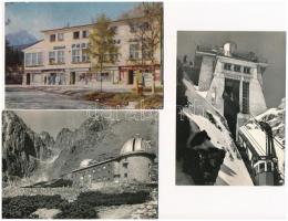 14 db MODERN Magas Tátra képeslap / 14 modern Vysoké Tatry postcards (High Tatras)