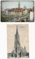 Ulm - 2 pre-1945 postcards